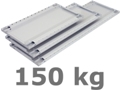 150 kg Multiplus Fachboden  (H x B x T): 25 x 1000 x 300 mm 